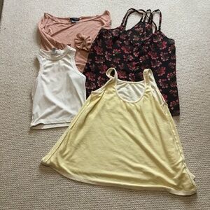Variety of summer tops